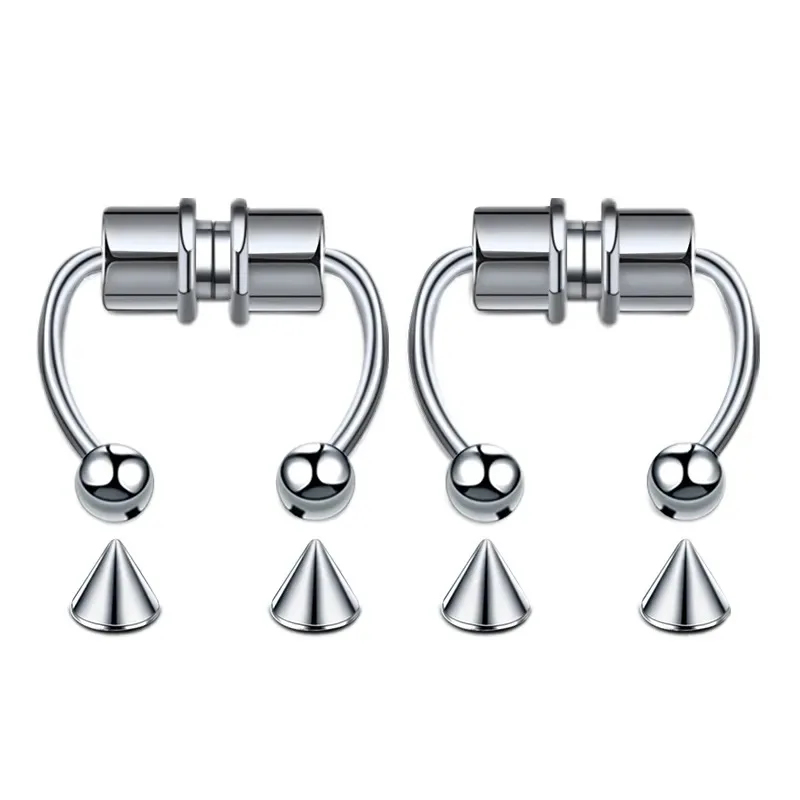 1/2/3Pcs Fake Magnetic Nose Ri – Body Jewelry Nose Bewertung und Preis