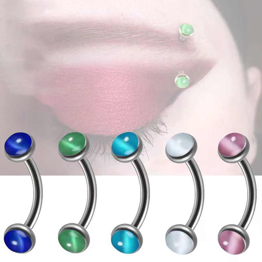 1Piece Eyebrow Piercing Banana – Rook Curved Barbell Bewertung und Preis