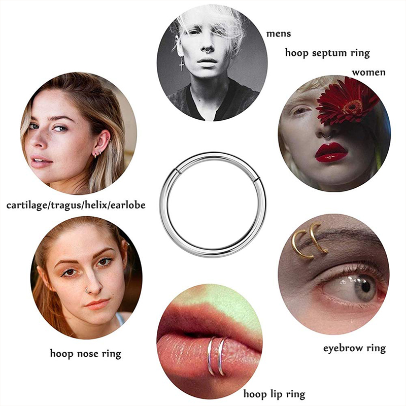 16G 316L Surgical Steel Hinged – Body Jewelry Nose Bewertung und Preis