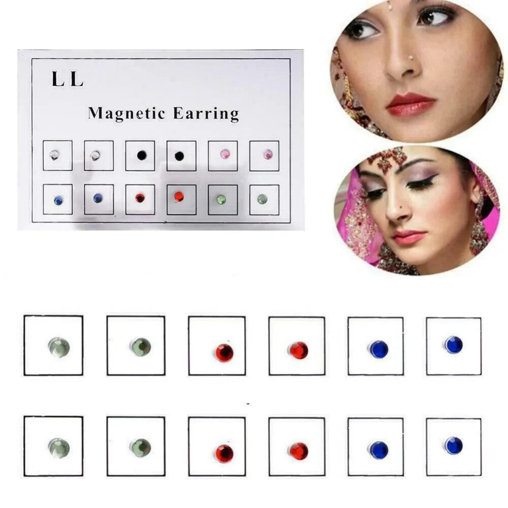 12PCS/Card Fake Cheater Non Pi – Body Jewelry Nose Bewertung und Preis