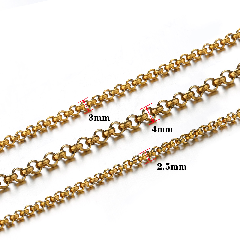 1 meter 2-4mm Stainless Steel  – Body Jewelry Chain Bewertung und Preis