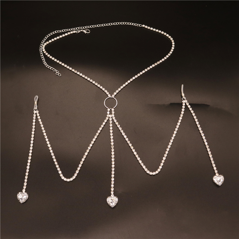 2023 New Fashion White Heart N – Body Jewelry Chain Bewertung und Preis