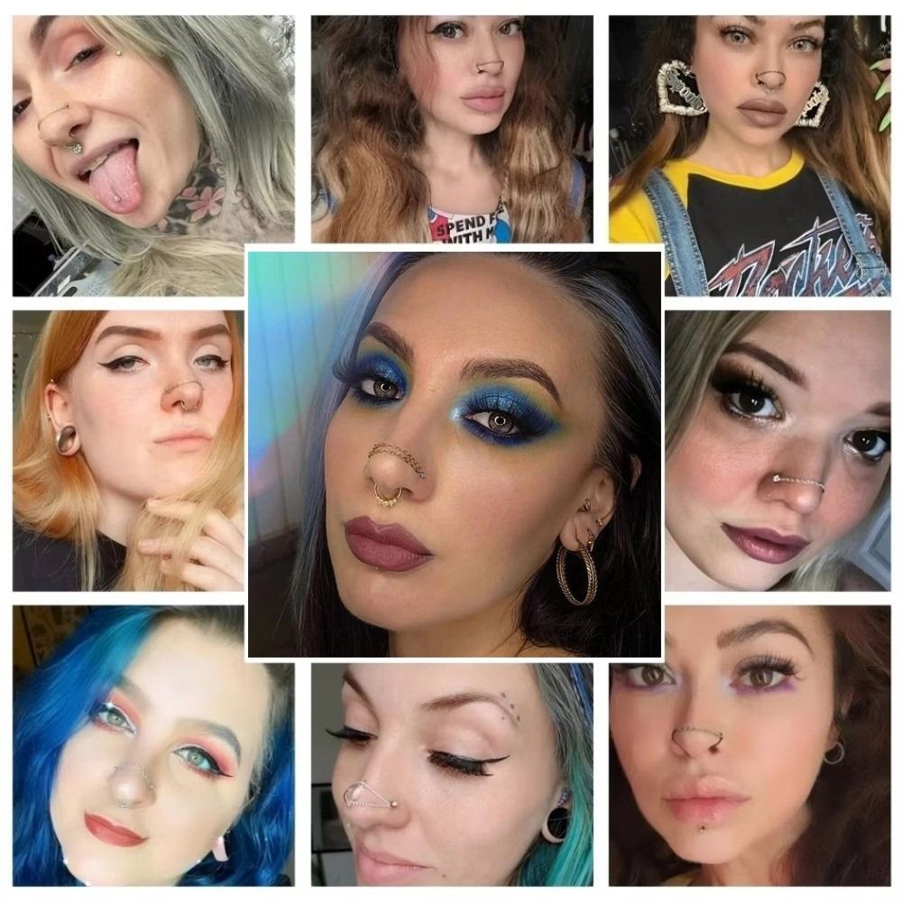 Titanium Nose Chain Three Laye – Body Jewelry Nose Bewertung und Preis