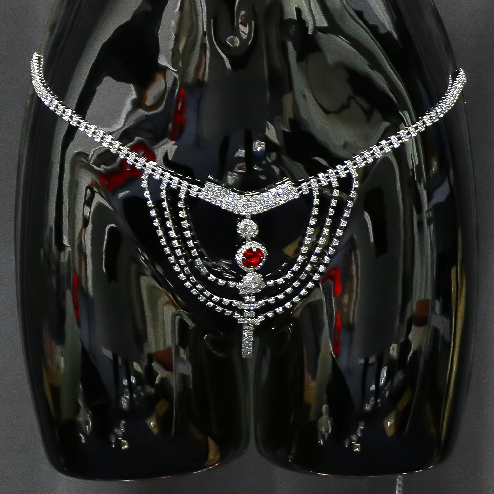 Crystal Rhinestone Body Chain  – Body Jewelry Helix Bewertung und Preis