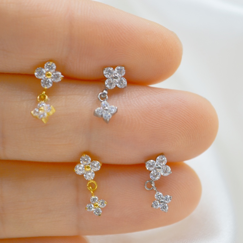 10pcs Body Jewelry G23 Titaniu – Rook Curved Barbell Bewertung und Preis