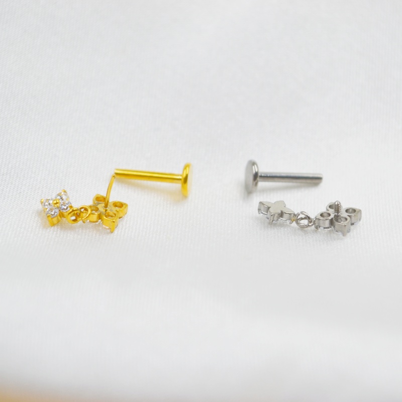 10pcs Body Jewelry G23 Titaniu – Rook Curved Barbell Bewertung und Preis