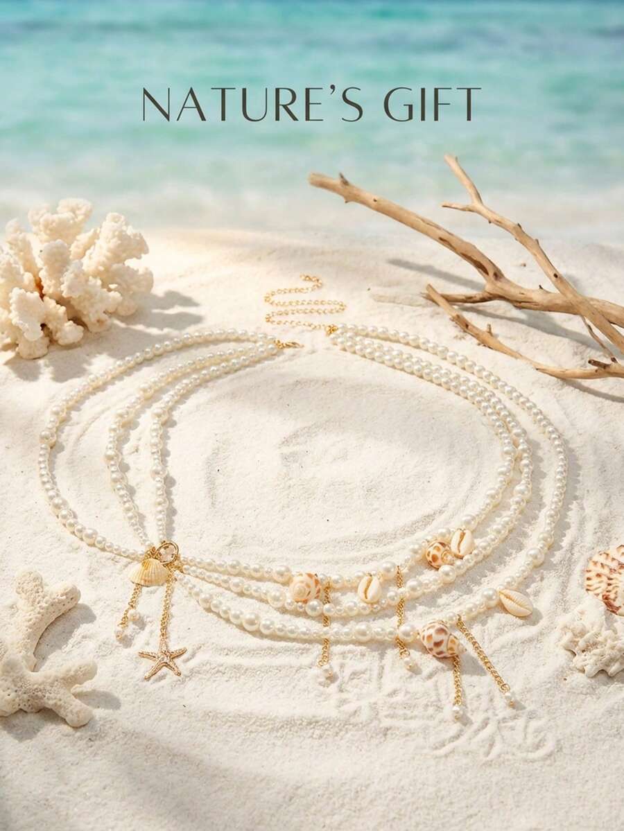 Three-layer beaded waist chain – Body Jewelry Chain Bewertung und Preis