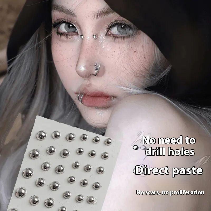 321pcs Non Piercing Lip Studs  – Body Jewelry Nose Bewertung und Preis