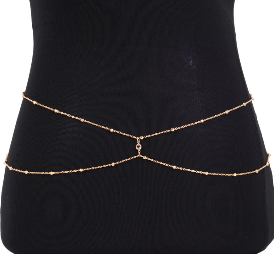 Clear Rhinestone Beaded Belly  – Body Jewelry Helix Bewertung und Preis