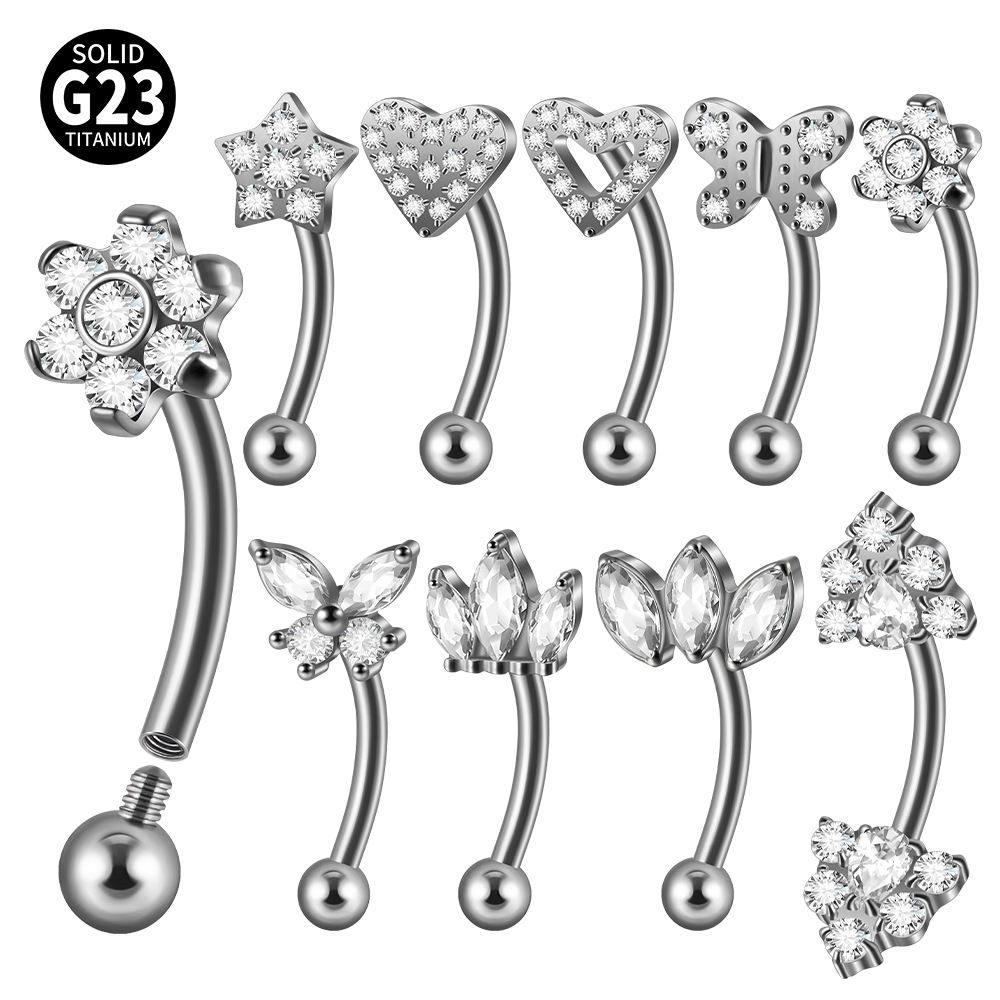 Dreamlee 1Pc G23 Titanium Rook – Rook Curved Barbell Bewertung und Preis