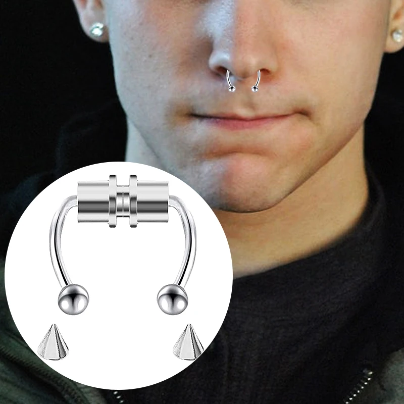 Fake Piercing Nose Ring Hoop S – Body Jewelry Nose Bewertung und Preis