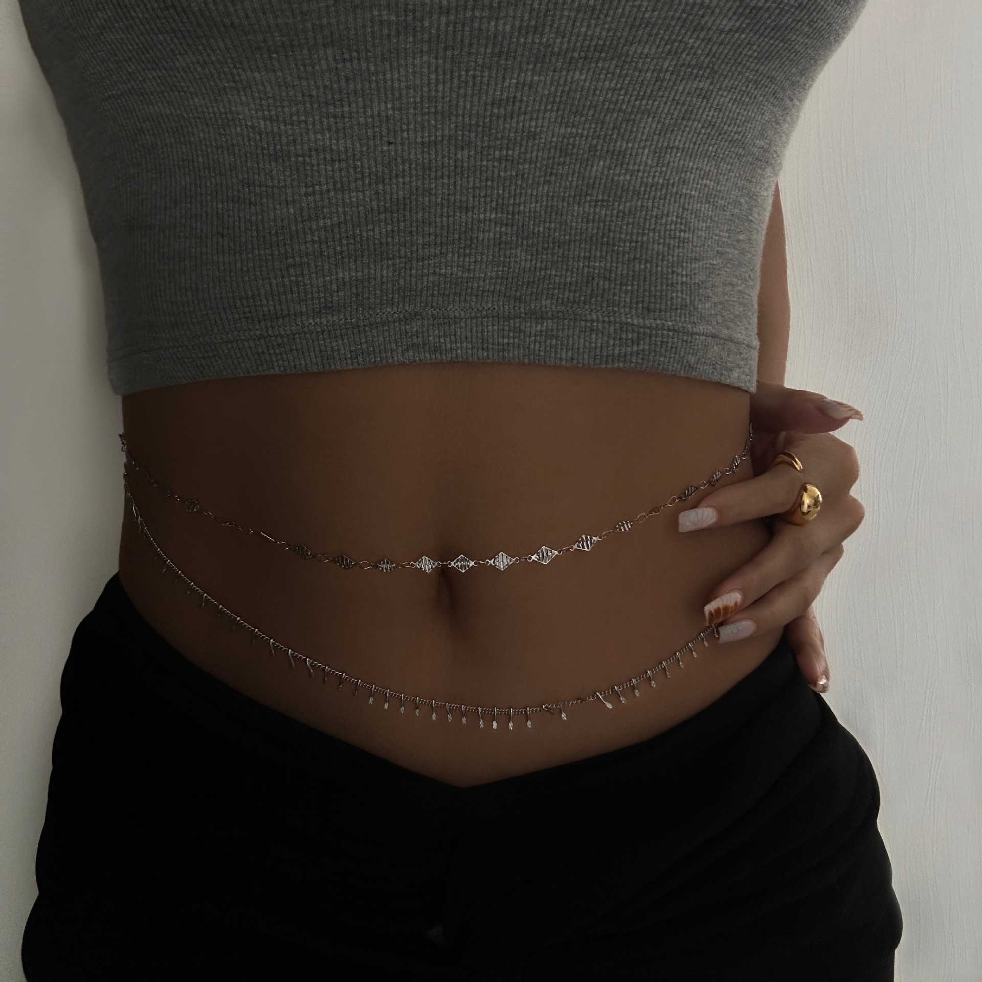 Punk Round Stainless Steel Wai – Body Jewelry Chain Bewertung und Preis