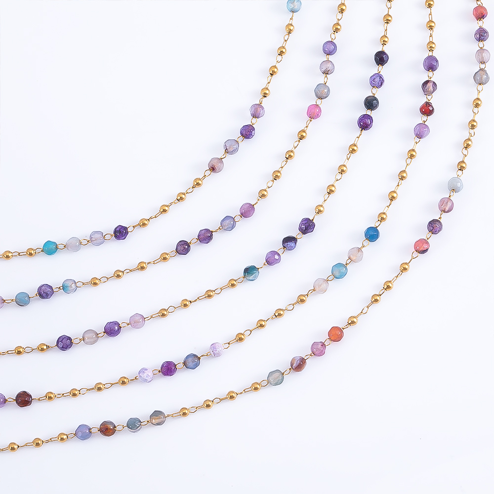 0.5M 1M Stainless Steel Colore – Body Jewelry Chain Bewertung und Preis