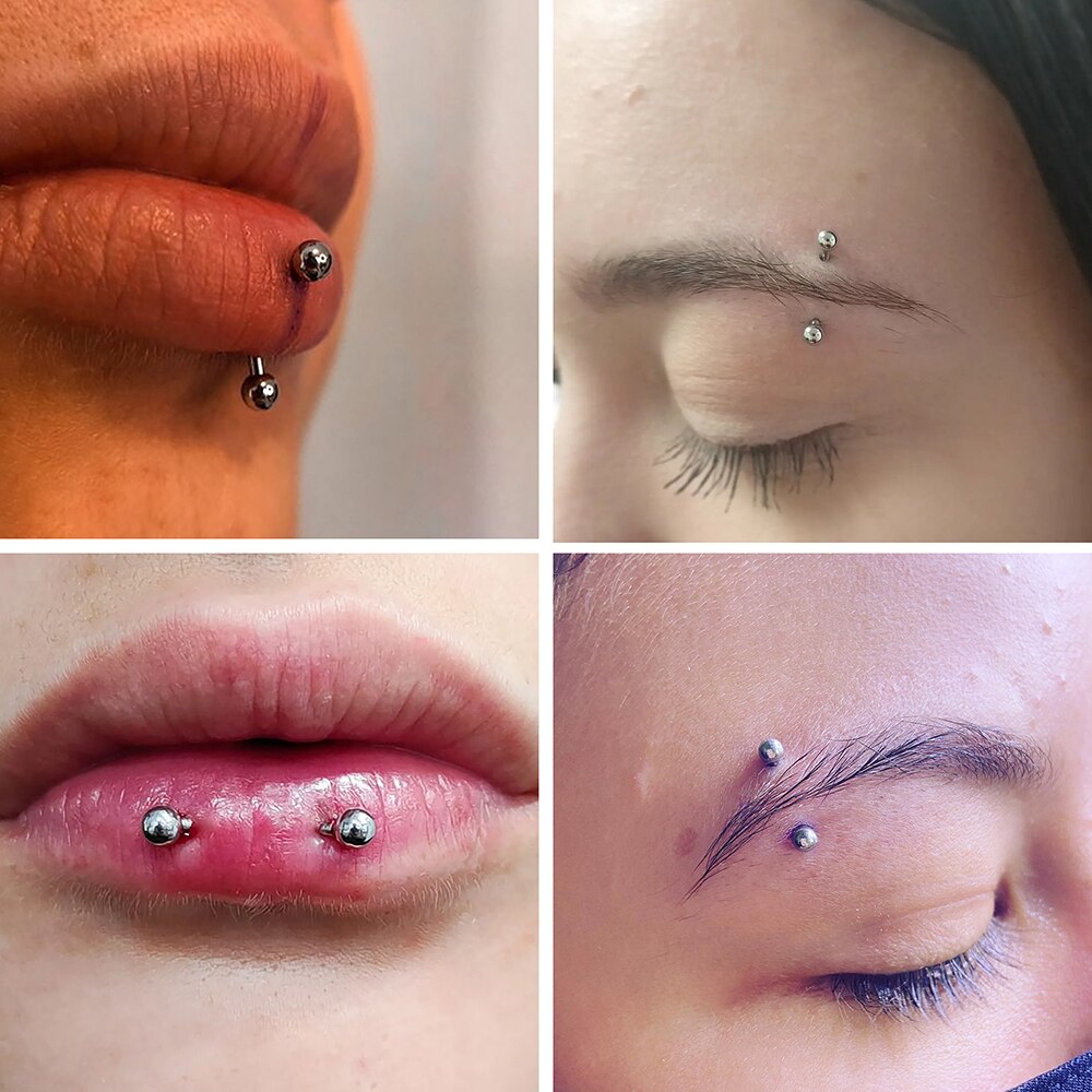 1Pc Titanium Piercing Curved B – Rook Curved Barbell Bewertung und Preis