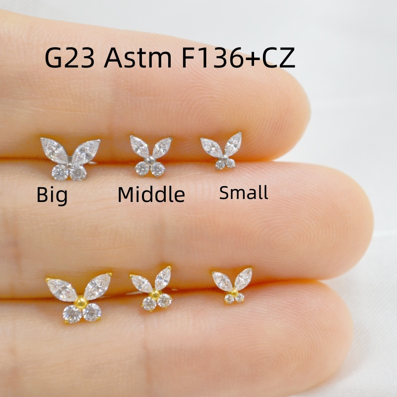 10pcs 16G G23 Titanium Astm F1 – Rook Curved Barbell Bewertung und Preis