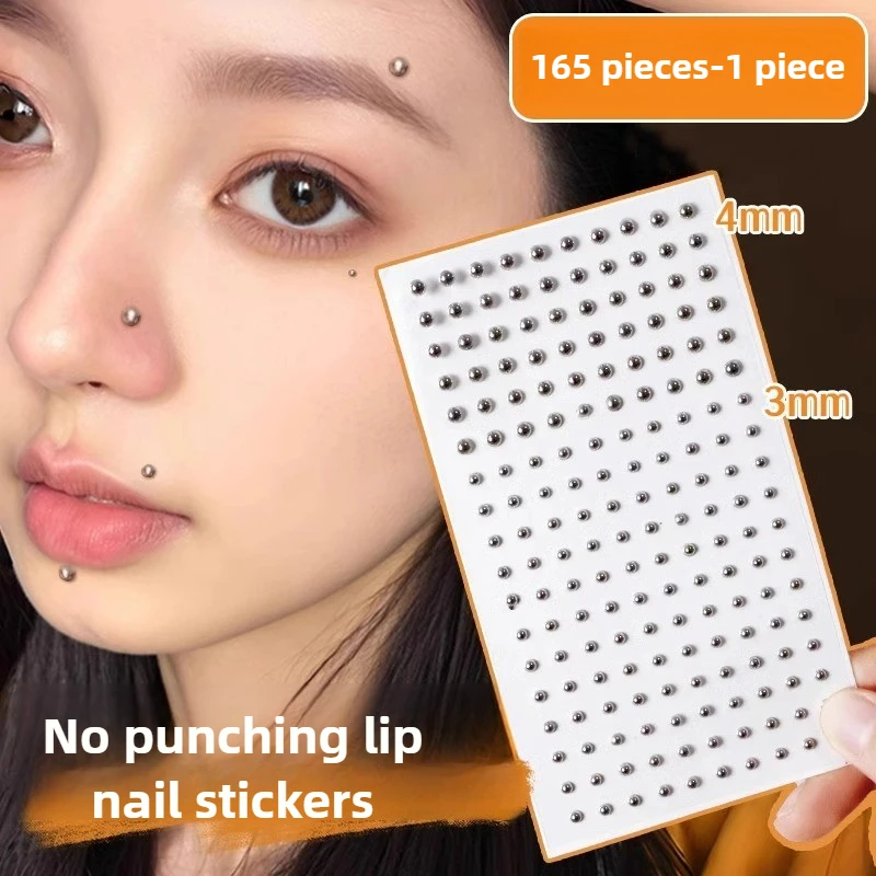 165pcs Non Piercing Lip Nails  – Body Jewelry Nose Bewertung und Preis
