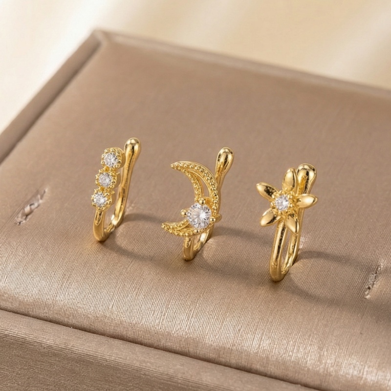 3-piece retro light luxury nos – Body Jewelry Nose Bewertung und Preis