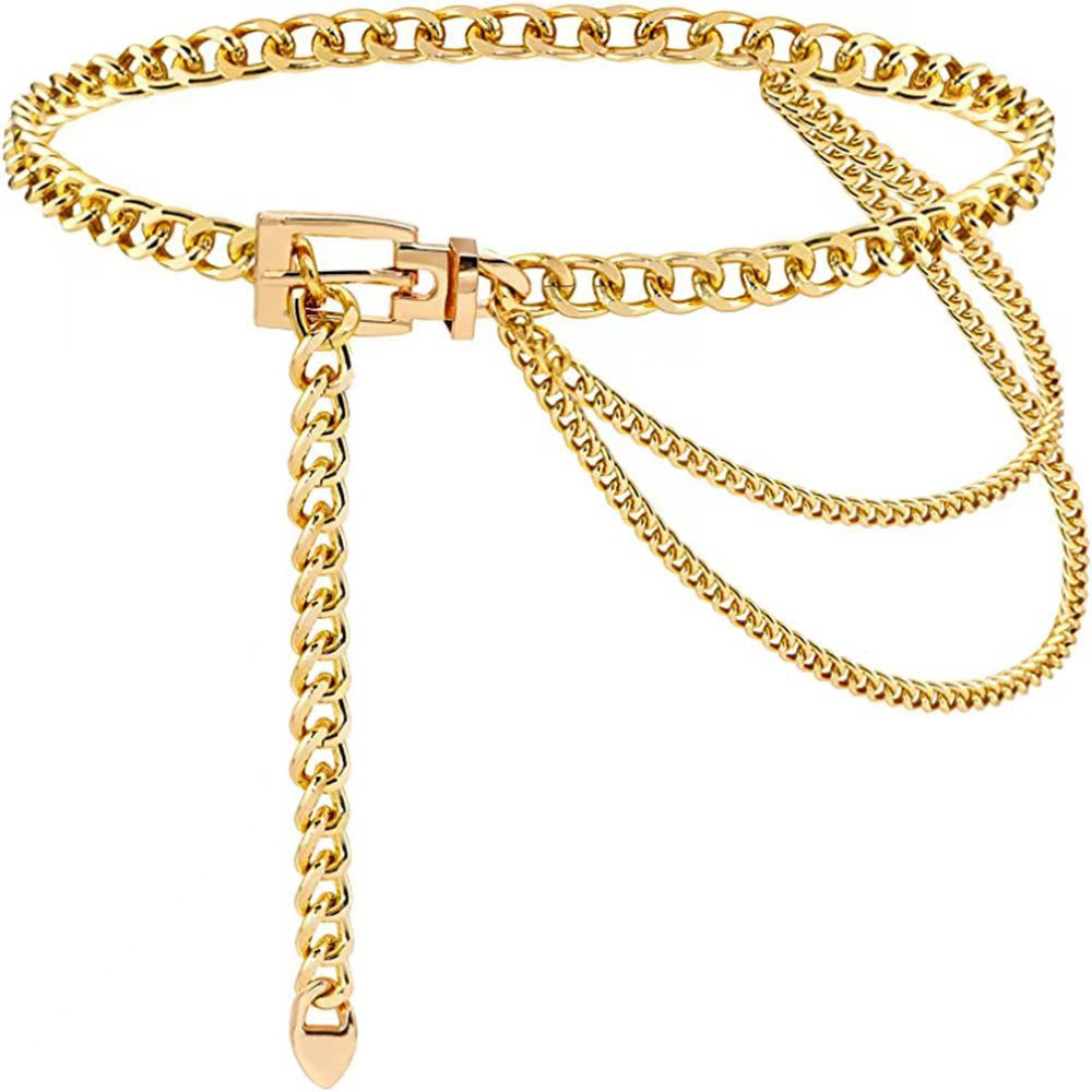 Punk Waist Chain Metal Belt La – Body Jewelry Helix Bewertung und Preis