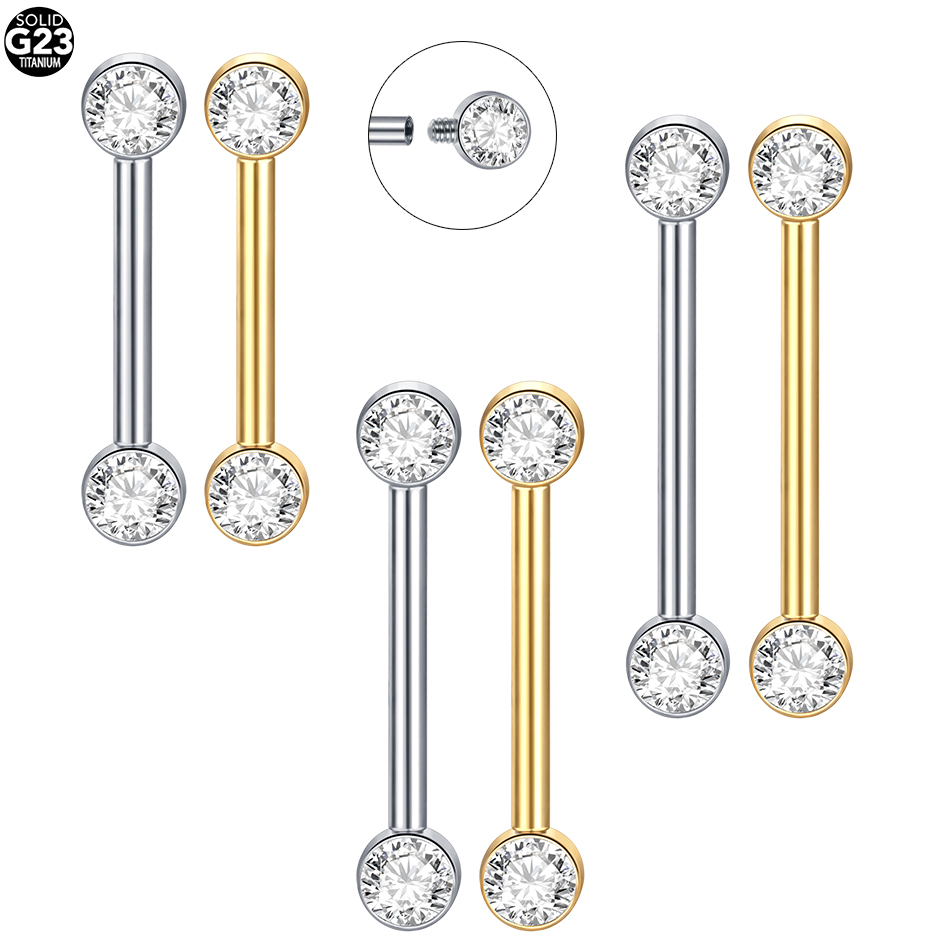 1/5Pcs Implant Grade Titanium  – Body Jewelry Implant Grade Bewertung und Preis
