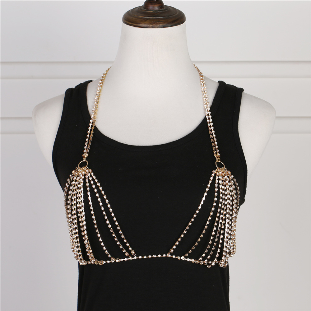 Summer Sexy Shiny Crystal Rhin – Body Jewelry Chain Bewertung und Preis
